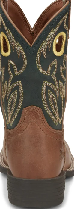 Justin Boots Bowline Kids Western Boot Brown Best