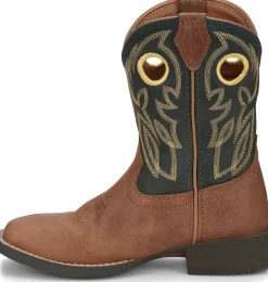 Justin Boots Bowline Kids Western Boot Brown Best