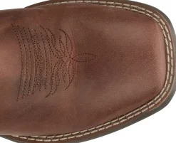 Justin Boots Bowline Kids Western Boot Chestnut New