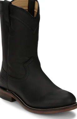 Justin Boots Braswell 10" Roper Black Online