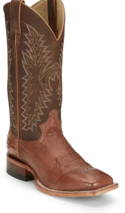 Justin Boots Breck 13&rdquo; Smooth Ostrich Cognac Vintage Online