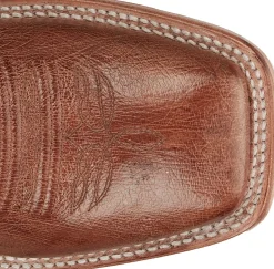 Justin Boots Breck 13” Smooth Ostrich Cognac Vintage Online