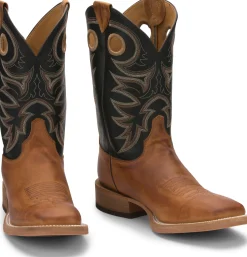 Justin Boots Caddo 11" Western Copper Brown Sale