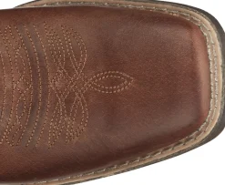 Justin Boots Cam 13" Western Boot Leather Brown Discount