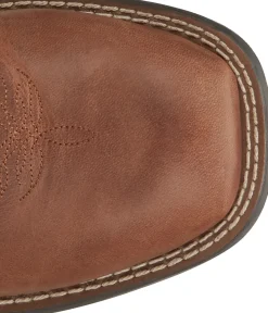 Justin Boots Canter Junior Whiskey Brown New