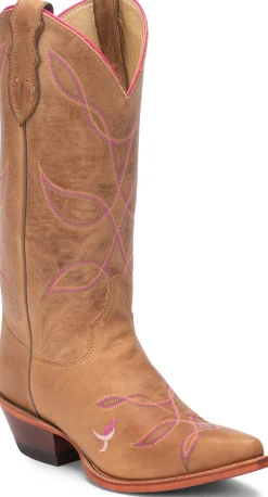 Justin Boots Conni 13" Womens Boot Tan Best