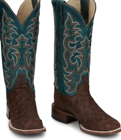 Justin Boots Cowgal 13" Western Boot Wild Cigar New