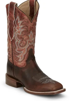 Justin Boots Dusty 11" Pull-On Women's Western Boot Brown Sale