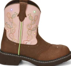 Justin Boots Glitzi Tan New