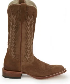 Justin Boots Hombre 13&rdquo; Suede Clay Brown Clearance