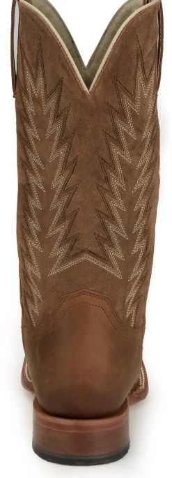 Justin Boots Hombre 13&rdquo; Suede Clay Brown Clearance