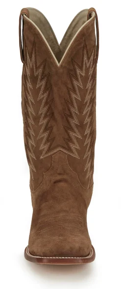 Justin Boots Hombre 13&rdquo; Suede Clay Brown Clearance