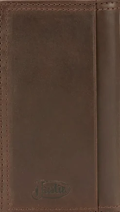 Justin Boots Jr Rodeo Wallet Brown New