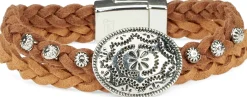 Justin Boots Justin Braided Leather Bracelet Aged Bark Online