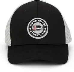 Justin Boots Justin Ft Worth Logo Cap Black Hot