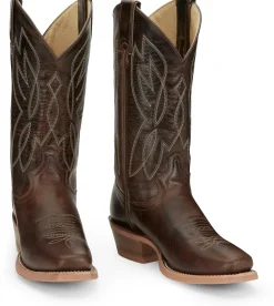 Justin Boots Mayberry 12" Women's Western Boot Umber Outlet