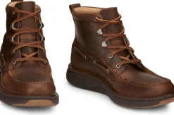 Justin Boots Mocc Toe Lacer Brown Online