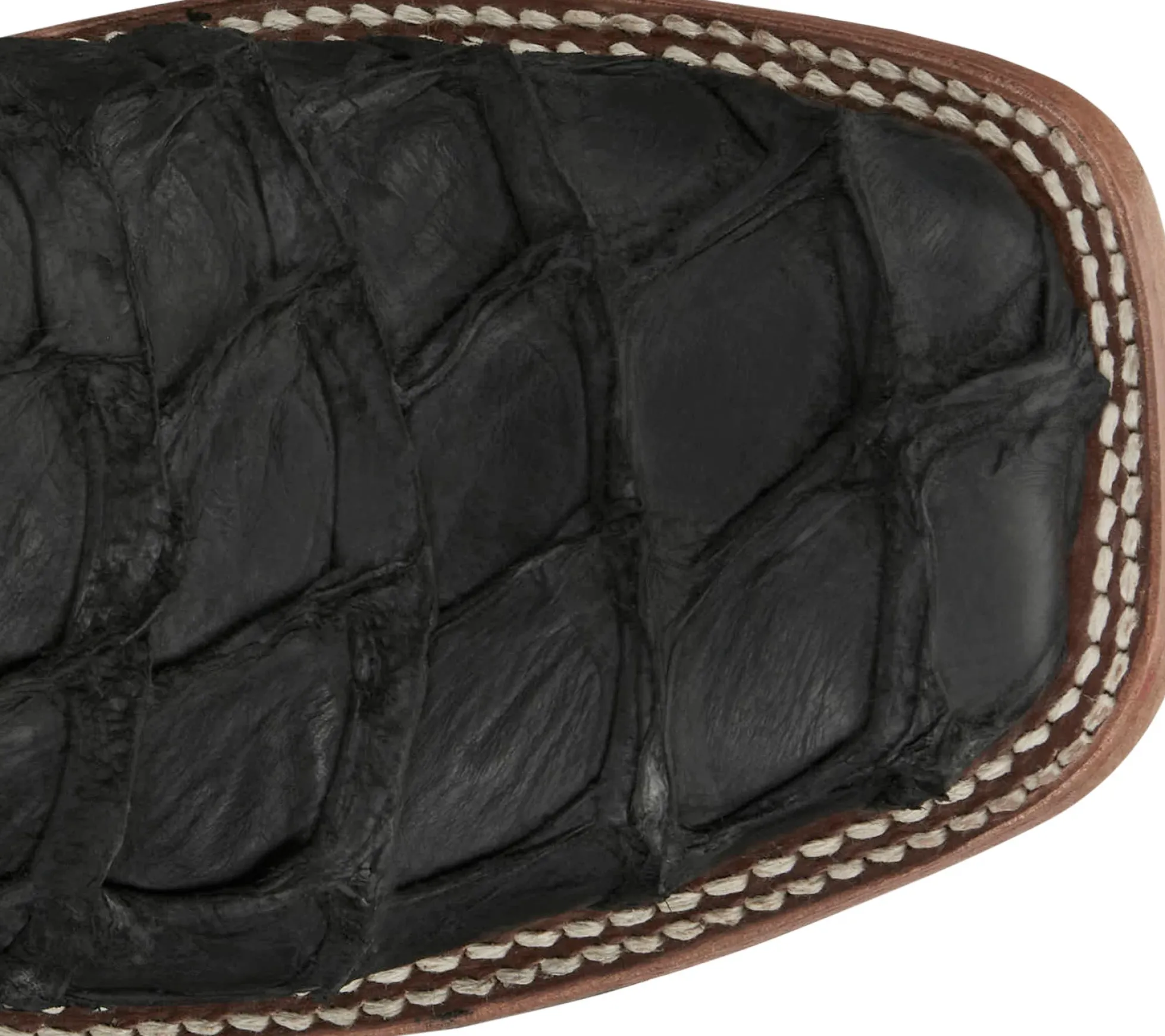 Justin Boots Ocean Front 11" Pirarucu Inky Black Sale