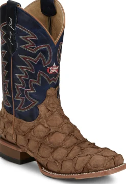 Justin Boots Ocean Front 11" Pirarucu Tan