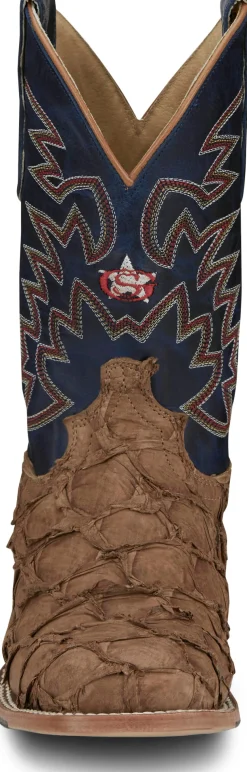 Justin Boots Ocean Front 11" Pirarucu Tan