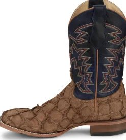 Justin Boots Ocean Front 11" Pirarucu Tan
