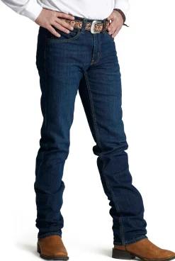 Justin Boots Original Straight Leg Dark Wash