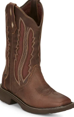 Justin Boots Paisley 11" Western Boot Brown
