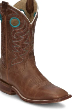 Justin Boots Pearce 11" Western Tan Online