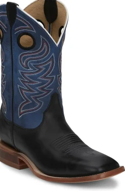 Justin Boots Pearce 11" Western Black