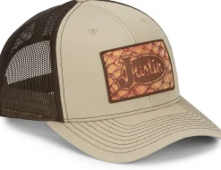 Justin Boots Pirarucu Print Patch Tan