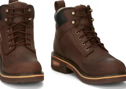 Justin Boots Resistor 6" Waterproof Hickory Online