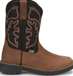 Justin Boots Rush Junior Kids Cowboy Boot Tan Best