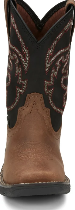Justin Boots Rush Junior Kids Cowboy Boot Tan Best