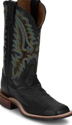 Justin Boots Shay 11" Western Boot Black