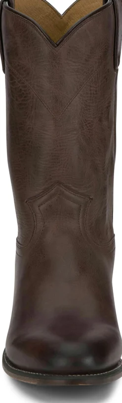 Justin Boots Ted 10" Roper Dark Espresso New