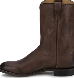 Justin Boots Ted 10" Roper Dark Espresso New