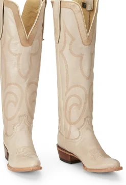 Justin Boots Verlie 17” Women’S Western Boot Vanilla Discount