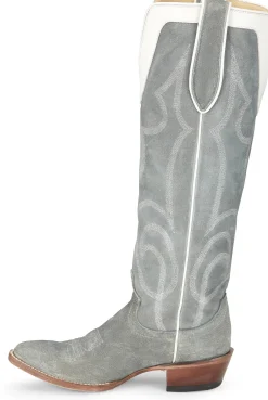 Justin Boots Verlie 17&rdquo; Women&rsquo;S Western Boot Dusty Blue Clearance
