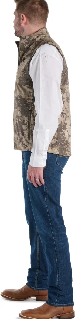 Justin Boots Weather Resisting Vest Camo Multicolor