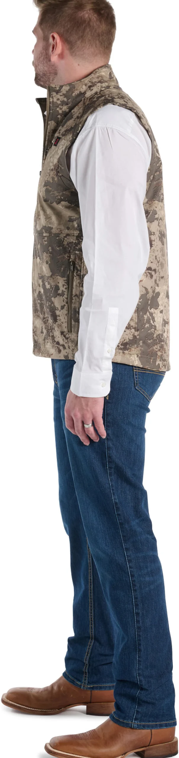 Justin Boots Weather Resisting Vest Camo Multicolor
