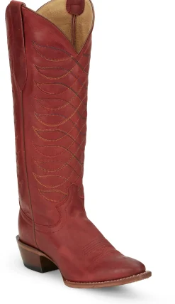Justin Boots Whitley 15&rdquo; Women&rsquo;S Western Boot Justin Red Hot